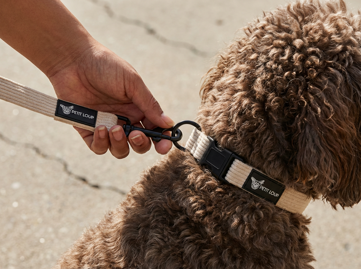 קולר לכלב - Cream Dream