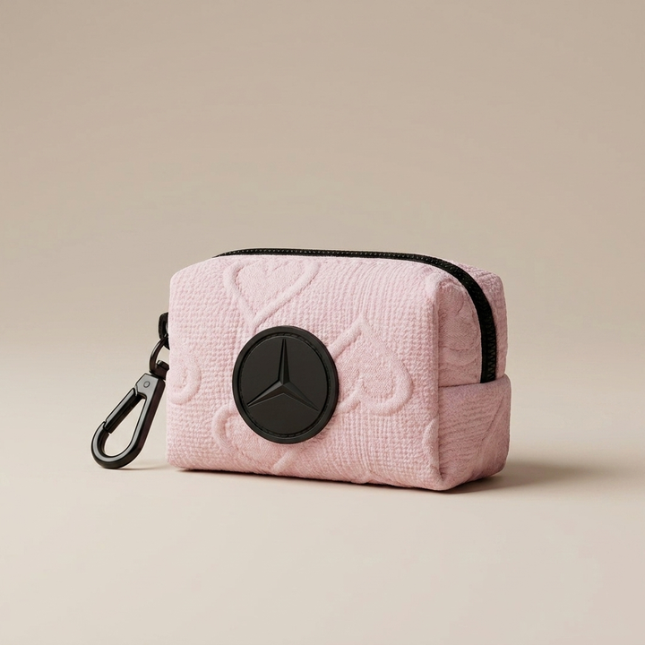 Hearts dog treats pouch