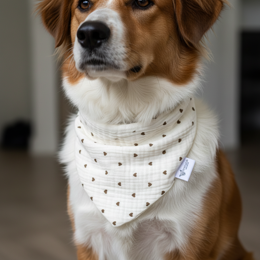 בנדנה לכלב - Latte